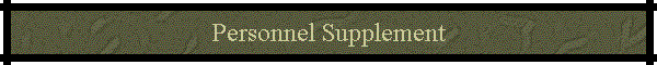 Personnel Supplement